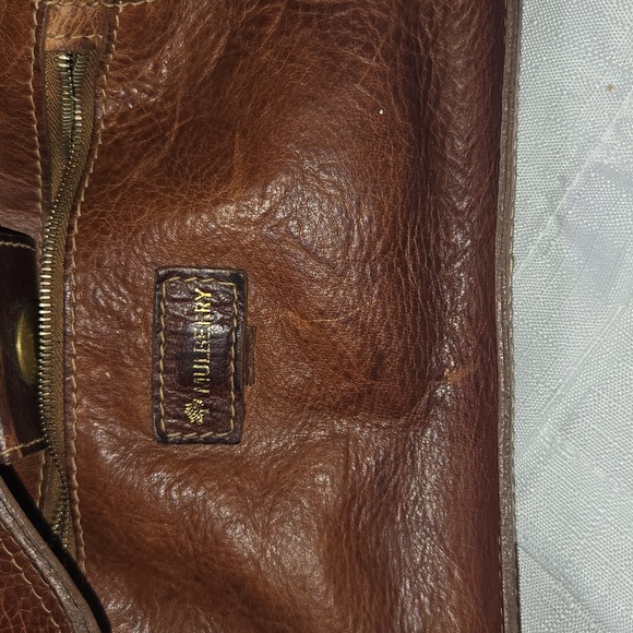 Vintage Mulberry Brown Satchel - Picture 3 of 9